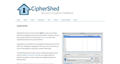 Desktop Screenshot of ciphershed.org